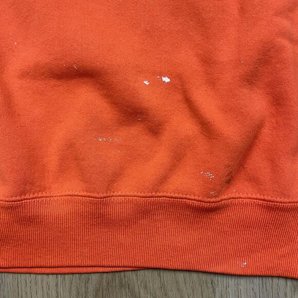 Vintage Clemson Tigers Sweatshirt Mens XL Orange NCAA Made USA Crewneck 90s - Picture 5 of 16